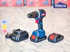 Men 10MM 20V CID 5504T Cordless Battery Impact Hammer Drill Screwdriver