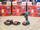 Men 10MM 5502 Cordless impact Drill Machine Battery Screwdriver Hammer