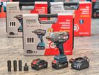 MEN 1100Nm heavy duty cordless impact gun wrench power tool kit battery