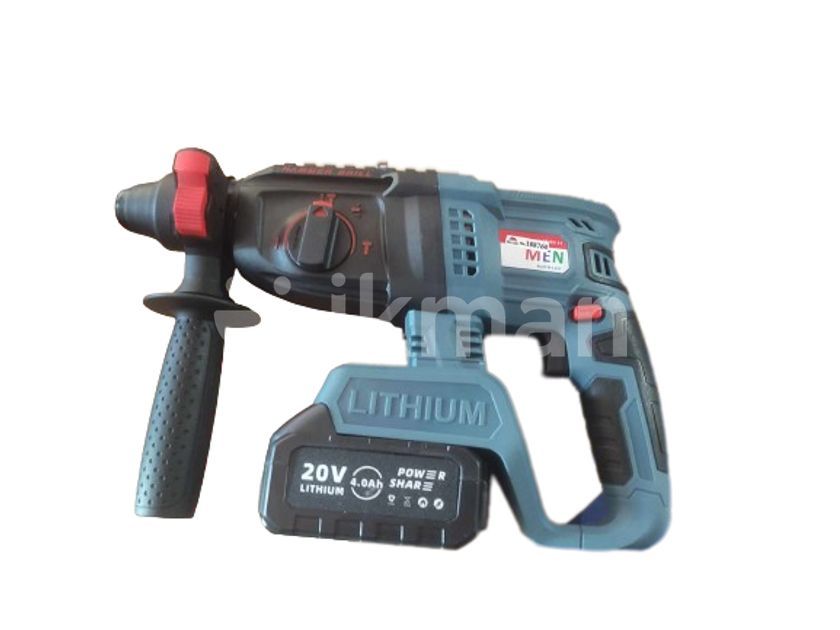 Men Cordless Brushless Battery Rotary Hammer Drill 20 V for Sale in