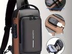 Men’s Anti-Theft Password Lock Chest Bag