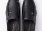 Men's Classic Black Slip-On Loafers