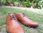 Men's leather shoes - brown