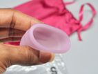 Menstrual cup with bags