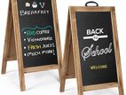 Menu Board - Black