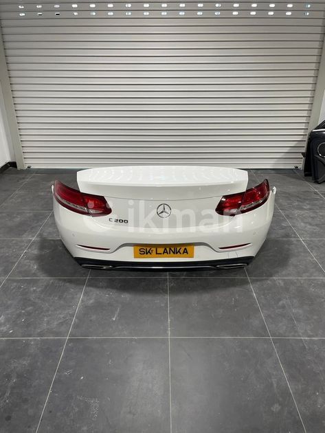 Mercedes C C200 2019 Facelift AMG Cabriolet Coupe Rear Bumper Lights ...