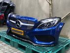 Mercedes C Class AMG C180 2017 Nose cut front end