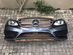 Mercedes E Class AMG facelift 2015 nose cut