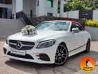 Mercedez Benz C 200 Convertible for Wedding Hire