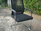 Mesh Black Visitor Chair 8301