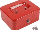 Metal 08 Inch Safe Cash Box