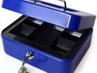 Metal 12 Inch Safe Cash Box