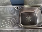 Metal 91 X 46 Cm Single Bowl Sink