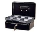 Metal Cash Box 10 Inch - Large Size BLUE