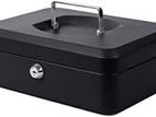 Metal Cash Box Money Bank - 10 Inch
