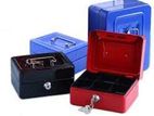 Metal Cash Box with Plastic Coin Tray- 10 inch