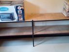 Metal Rack with 2 Sectional Wooden Board (Used)