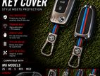 MG Premium Key Cover – Stylish Metal Finish | Racing Stripe Design