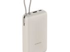MI 33W Power Bank 20000mAh (Integrated Cable)