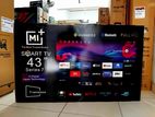 MI+ 43" Smart Android 13 Bluetooth FHD LED TV Frameless