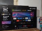 MI + 50 inch Smart Android 4K UHD frameless Tv