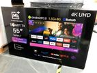 MI+ 55" 4K Smart Android 13 Bluetooth UHD LED Frameless TV