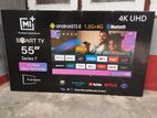 MI+ 55" 4k Smart Android UHD LED Frameless TV