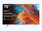MI+ 75 inch Smart Android 14 Bluetooth UHD LED Frameless TV