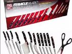 Mibacle Kitchen 13 Pcs World class Knife Set Blade