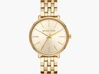 Michael Kors Gold Tone Steel Ladies Watch