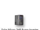 MICNO 2Hp Pumping Inverter 1.5KW/1AC 220V