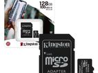Micro SD Canvas Select Plus 128GB 100MB/s Kingston Memory Card Chip
