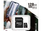 Micro SD Kingston 128GB 100MB/s Memory Card