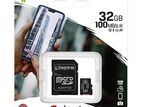 Micro SD Kingston Canvas Select Plus 32GB 100MB/s Memory Card