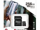 Micro SD XC 256GB Canvas Select Plus100MBs Memory Card Chip