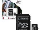 Micro SD XC 64GB Canvas Select Plus100MBs Memory Card Chip