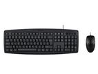 MicroPack Classic Wired Keyboard with Mouse Combo