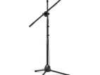 Microphone Stand, Heavy Duty Adjustable Collapsible Tripod