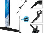 Microphone Stand High Quality With 2 Clips