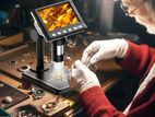 Microscope Camera Digital Zoom Magnifier x 1000 Led 8 with Display 4.3