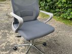Mid Back Gray Office Chair