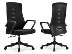 Mid Back Office Chair 609B Black