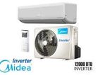 Midea 12000 Inverter AC + Copper Pipe (Supply Only) MSL-12I
