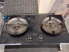 Midea 2 Burner Glass Gas Cooker