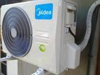 Midea brand new air conditioner with installation