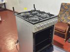 Midea Standing Cooker – 3 Gas Burners + Electric Hotplate With Oven