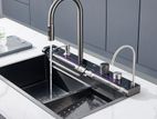 Milano (Italy) 7 in 1 Kitchen Multi Functional Waterfall Display Sink