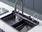 Milano (Italy) Kitchen Piano Multi Function Waterfall Sink 75cm*46cm