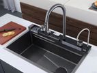 Milano Kitchen Multi Functional Waterfall Display Sink