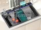 Milano Kitchen Multi Functional Waterfall Display Sink